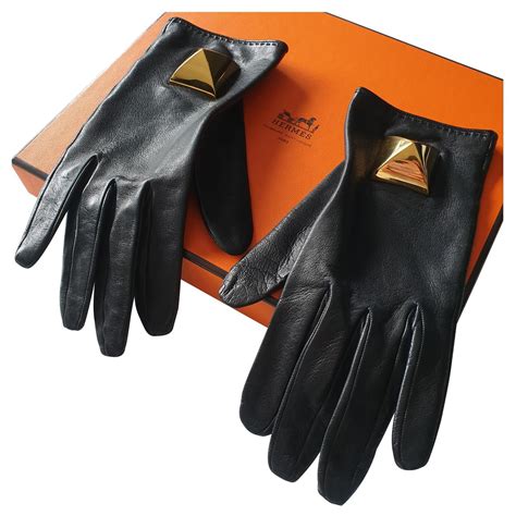 hermes leather gloves men|Hermes men's handkerchief.